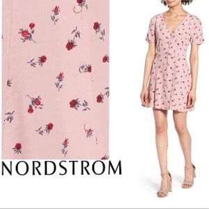 Row A Nordstrom Pink Mini Dress